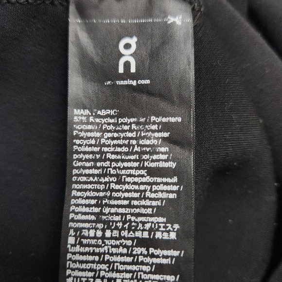 On Cloud Running Sweatpants Sz S Black Joggers Athleisure 206.00257 - Picture 7 of 10